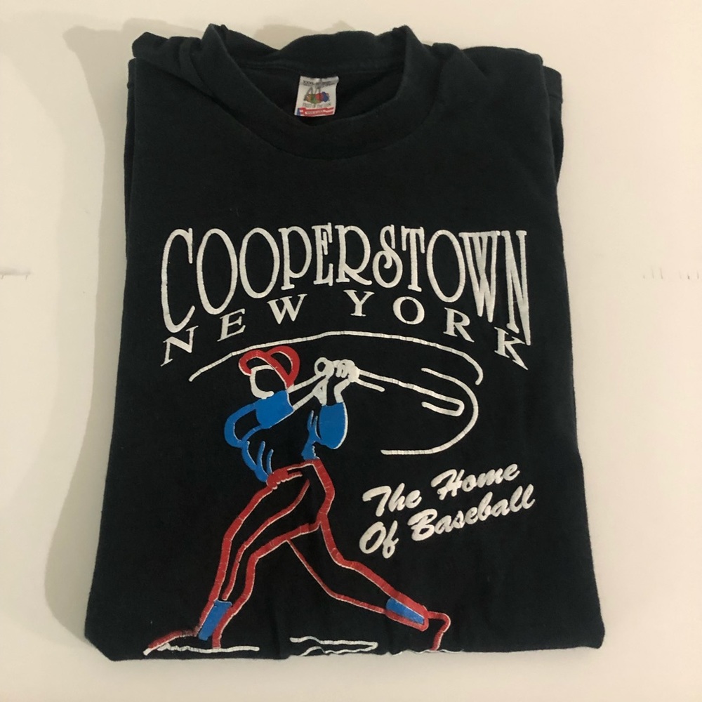 Vintage 90’s Cooperstown New York Baseball T-Shirt